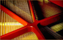 Boston Piano - Piano Interior