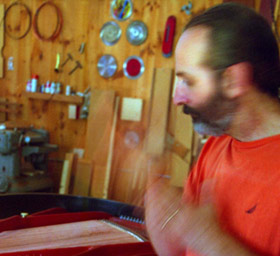 Boston piano refinishing - Photo illustrating Ideal Touch