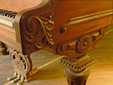 Chickering 110b c 1890, detail